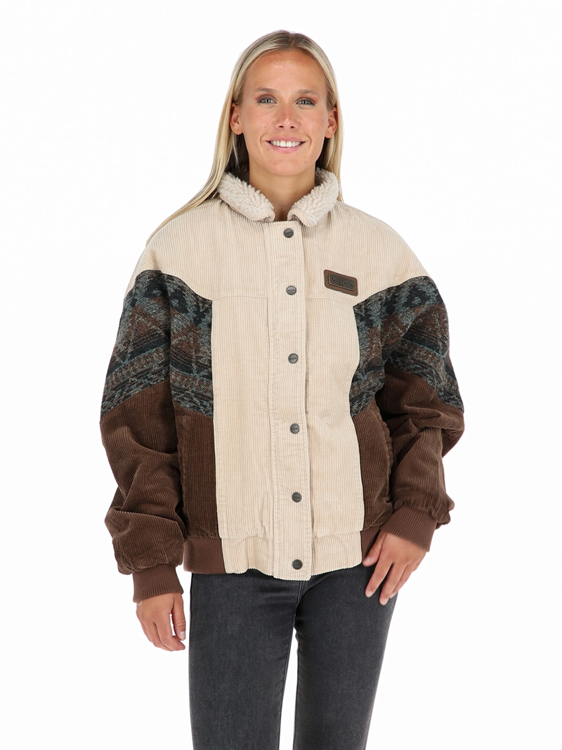 CHAQUETA TERRANA CAFE MUJER BUFFALO - 1