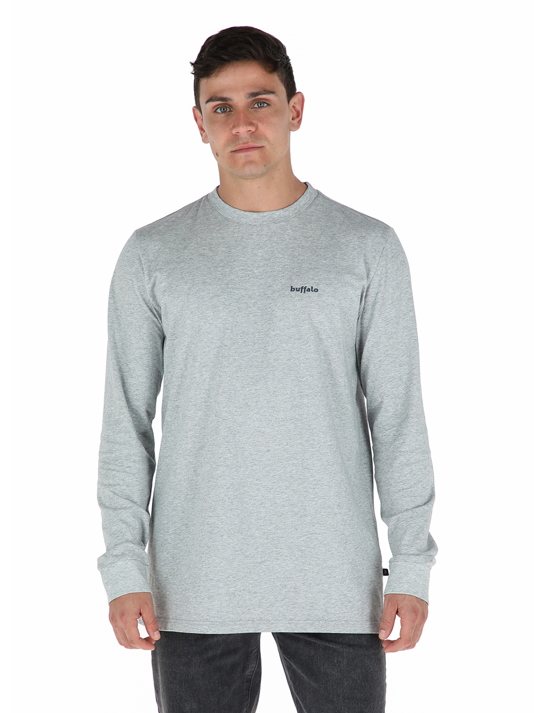 POLERA REM GRIS HOMBRE BUFFALO - 1