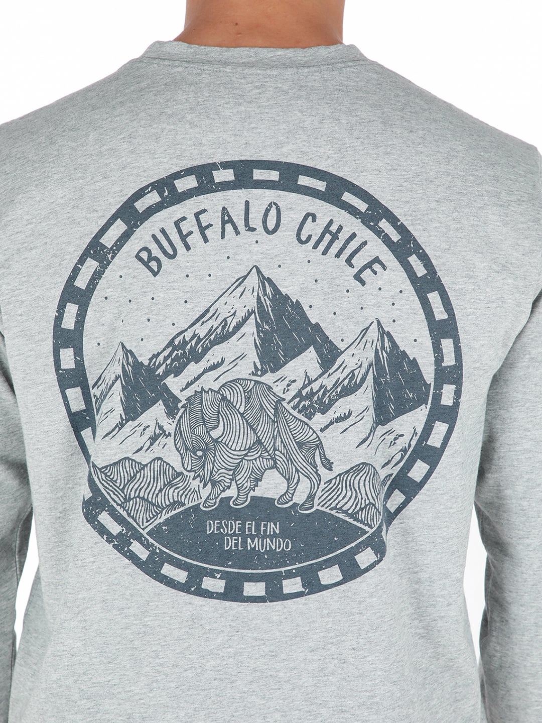 POLERA REM GRIS HOMBRE BUFFALO - 4