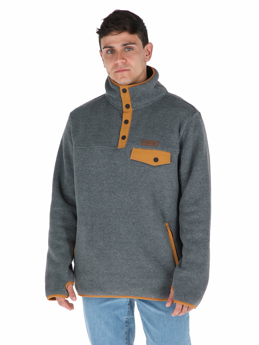 POLAR NAUTA GRIS HOMBRE BUFFALO - 1
