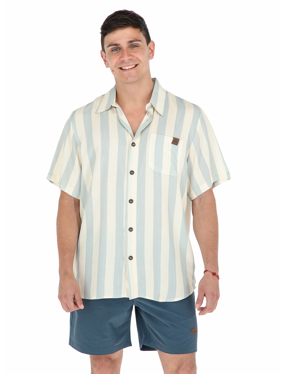 GUAYABERA OPAL BEIGE HOMBRE BUFFALO - 1