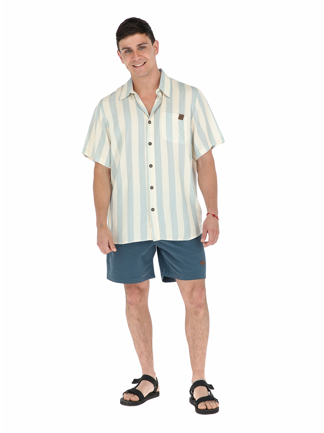 GUAYABERA OPAL BEIGE HOMBRE BUFFALO - 2