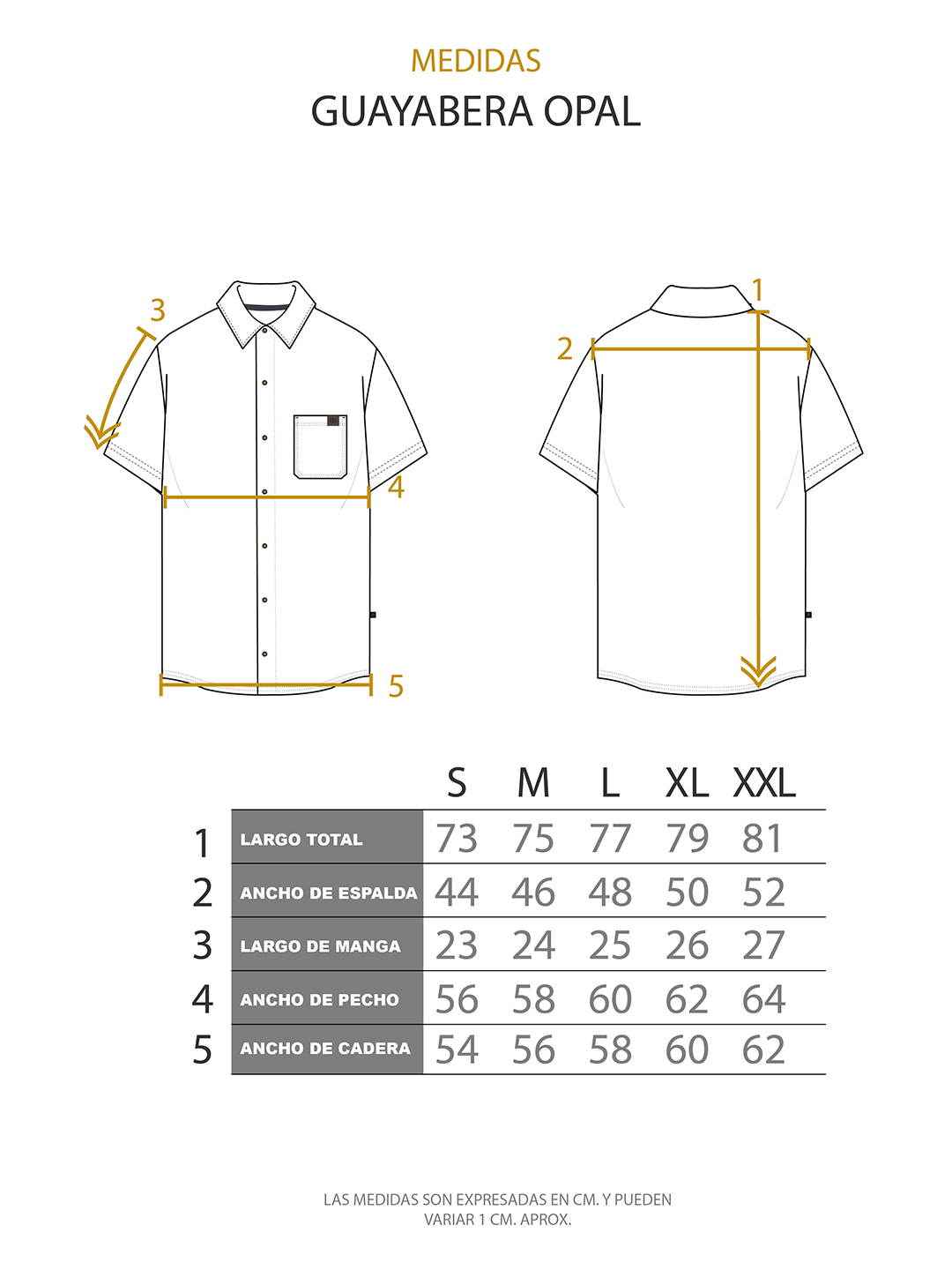GUAYABERA OPAL BEIGE HOMBRE BUFFALO - 5