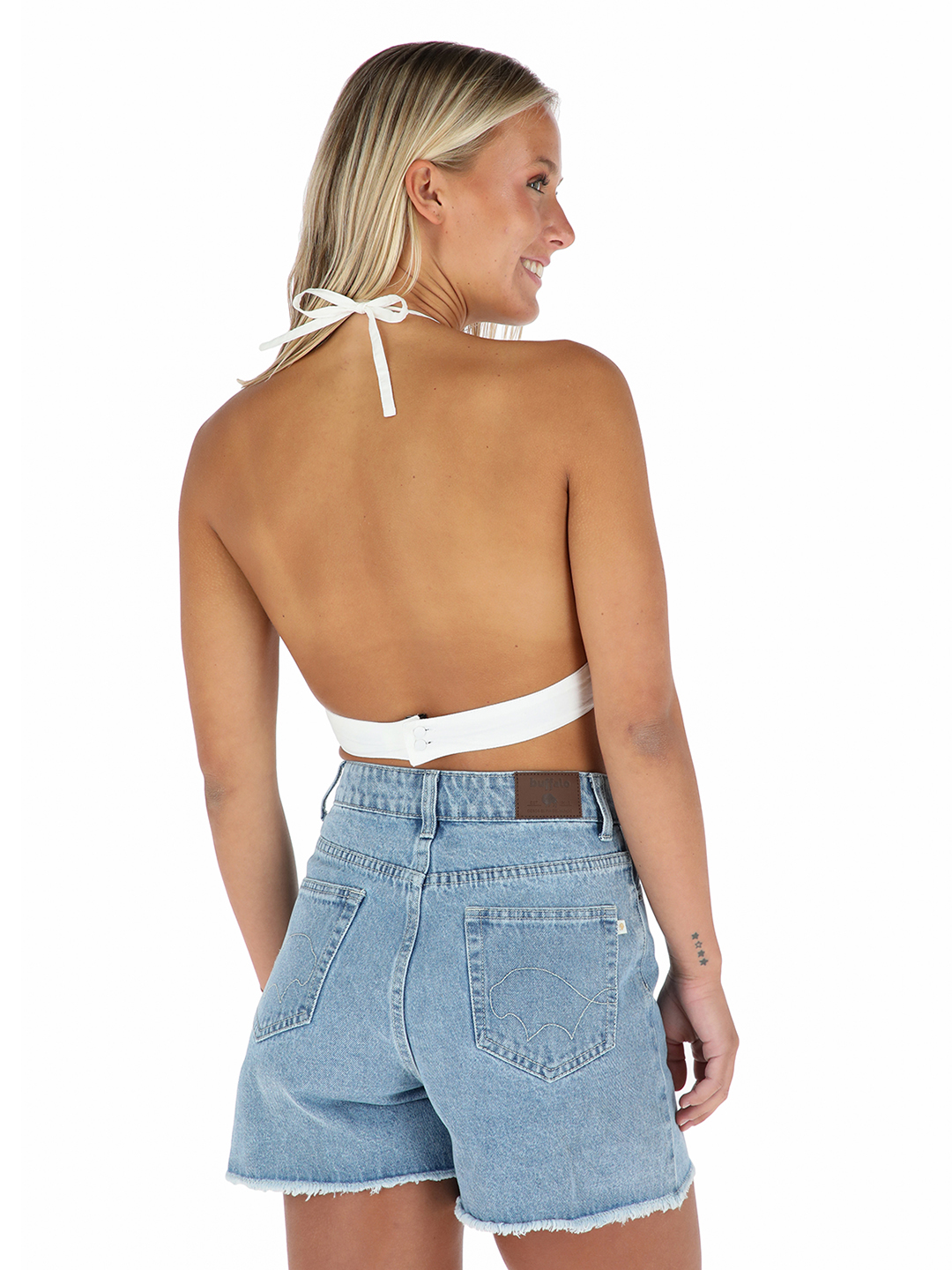 TOP ORVA BLANCO MUJER BUFFALO - 3