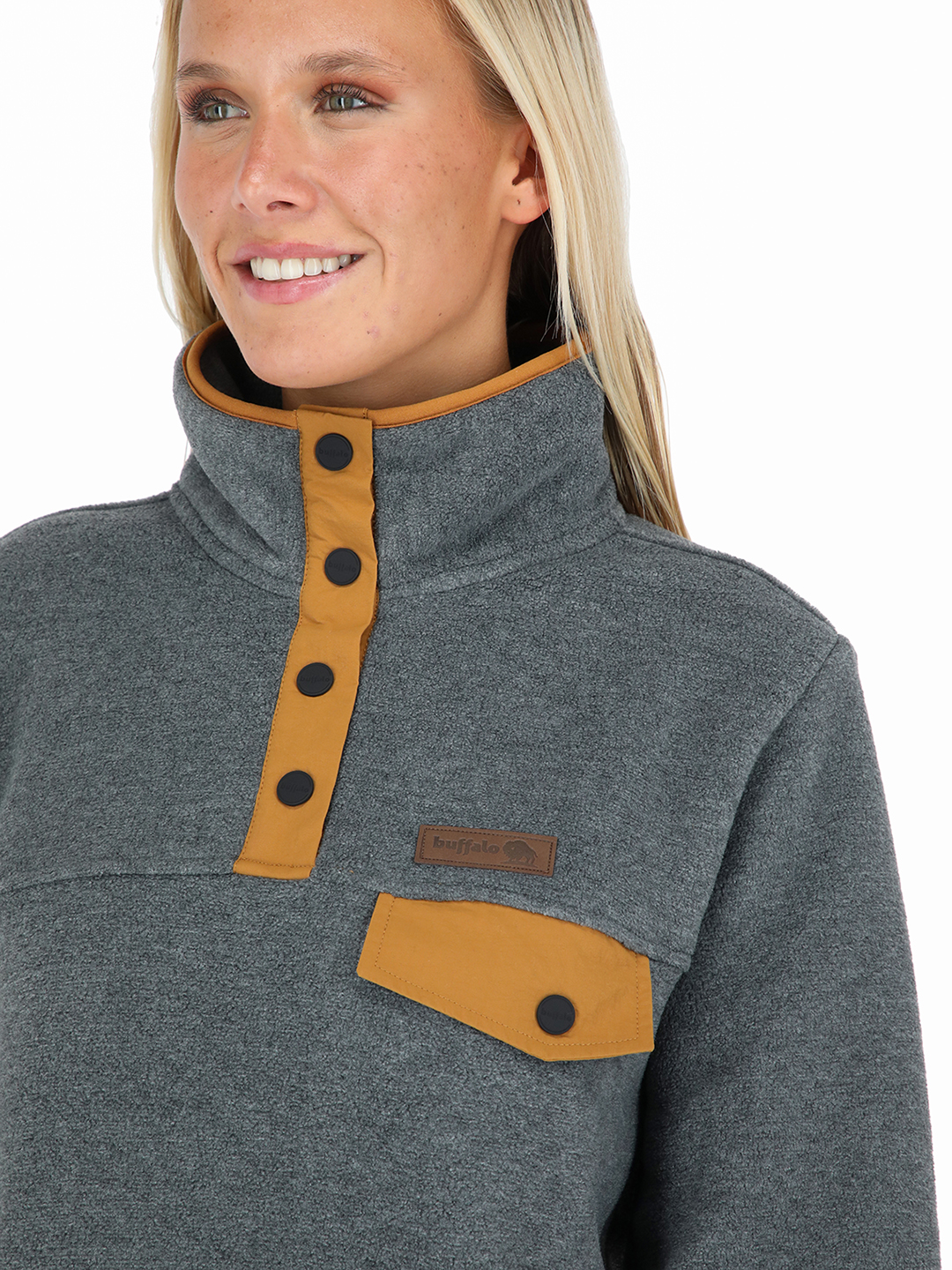 POLAR NAUTA GRIS MUJER BUFFALO - 4