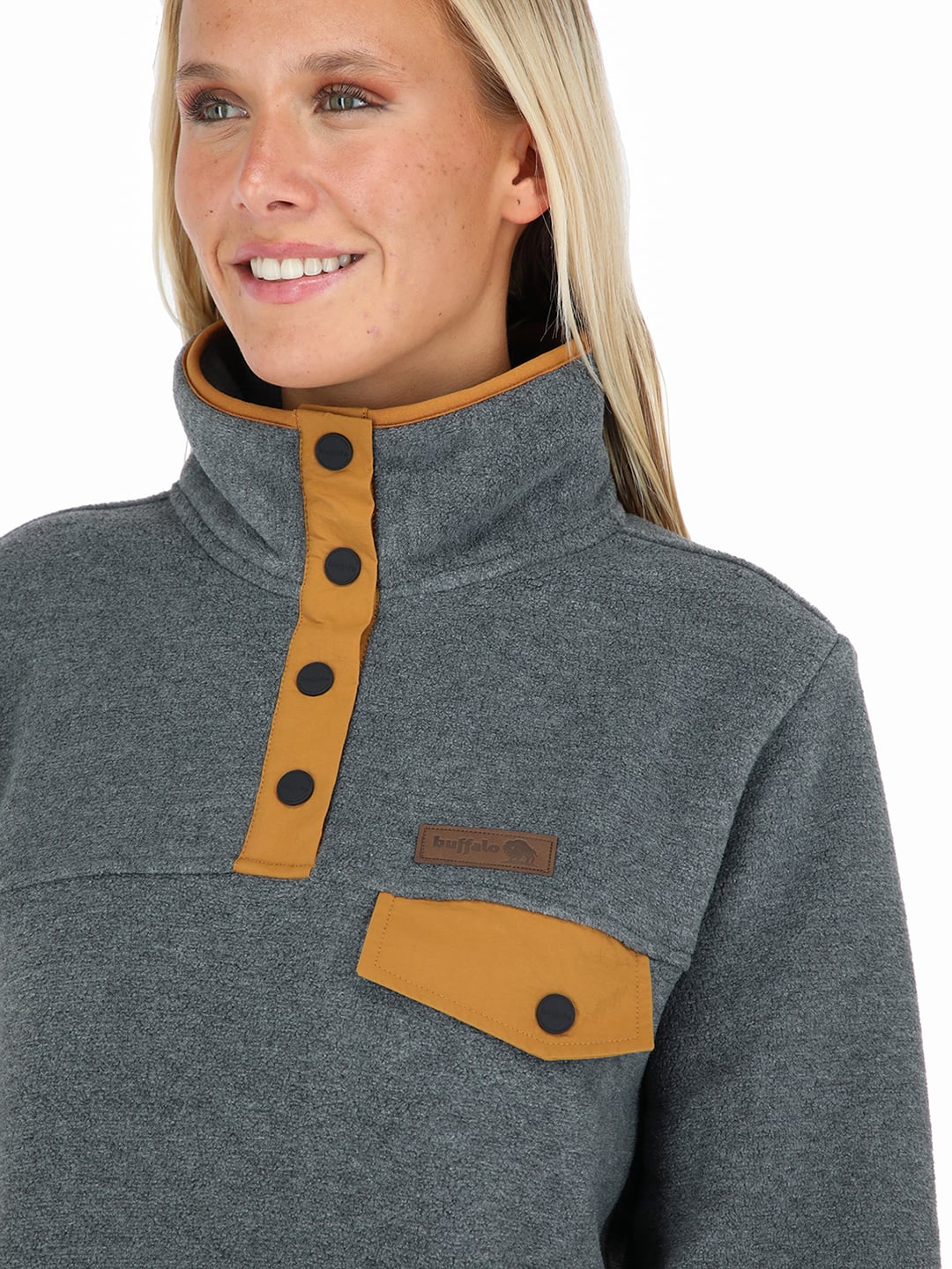POLAR NAUTA GRIS MUJER BUFFALO - 4