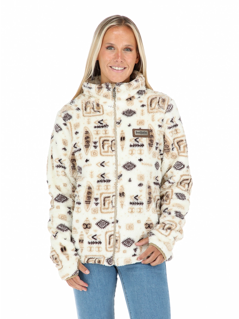 CHAQUETA ALBOR CRUDO MUJER BUFFALO - 1