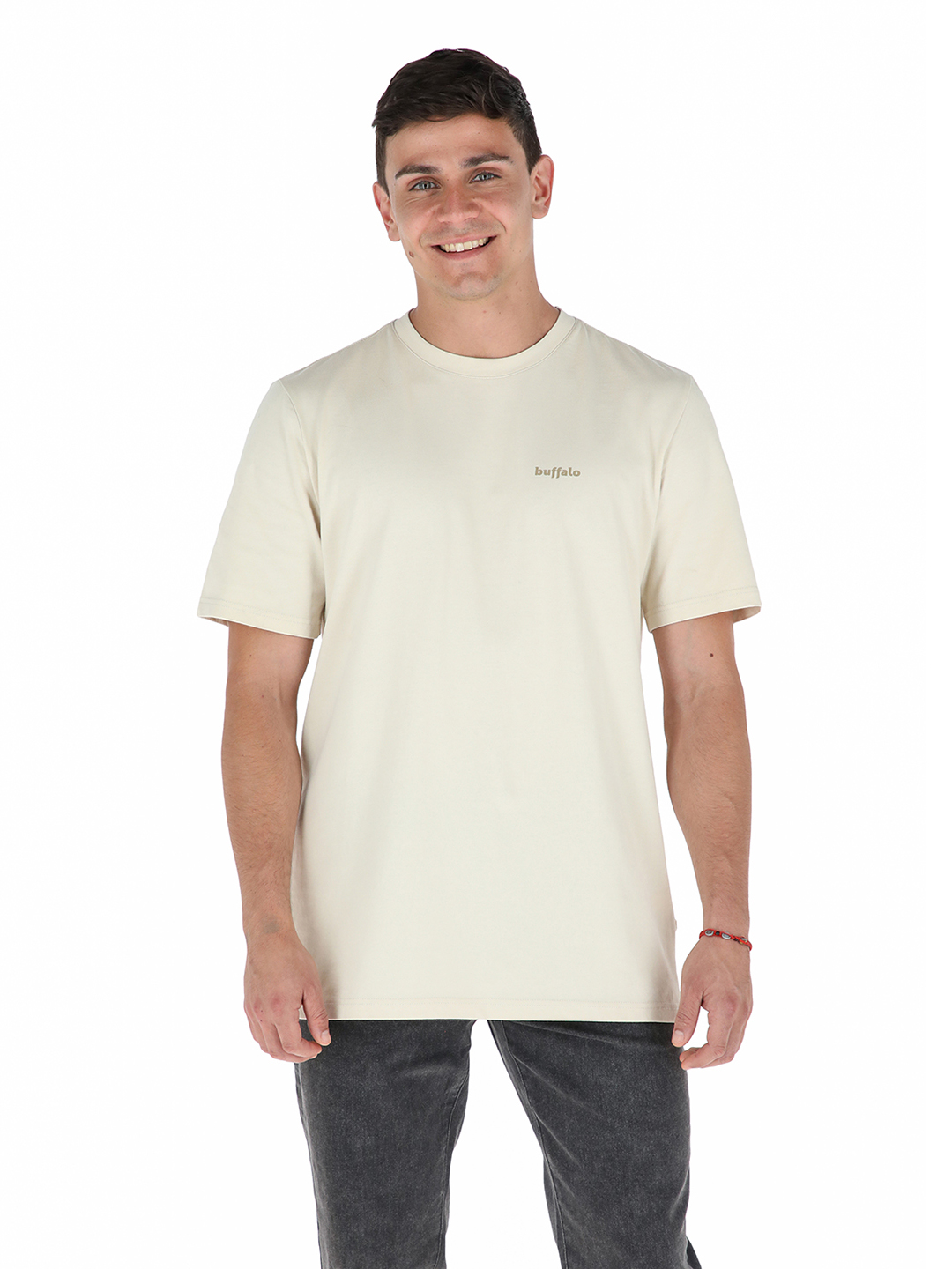 POLERA ATARDECER BEIGE HOMBRE BUFFALO - 1