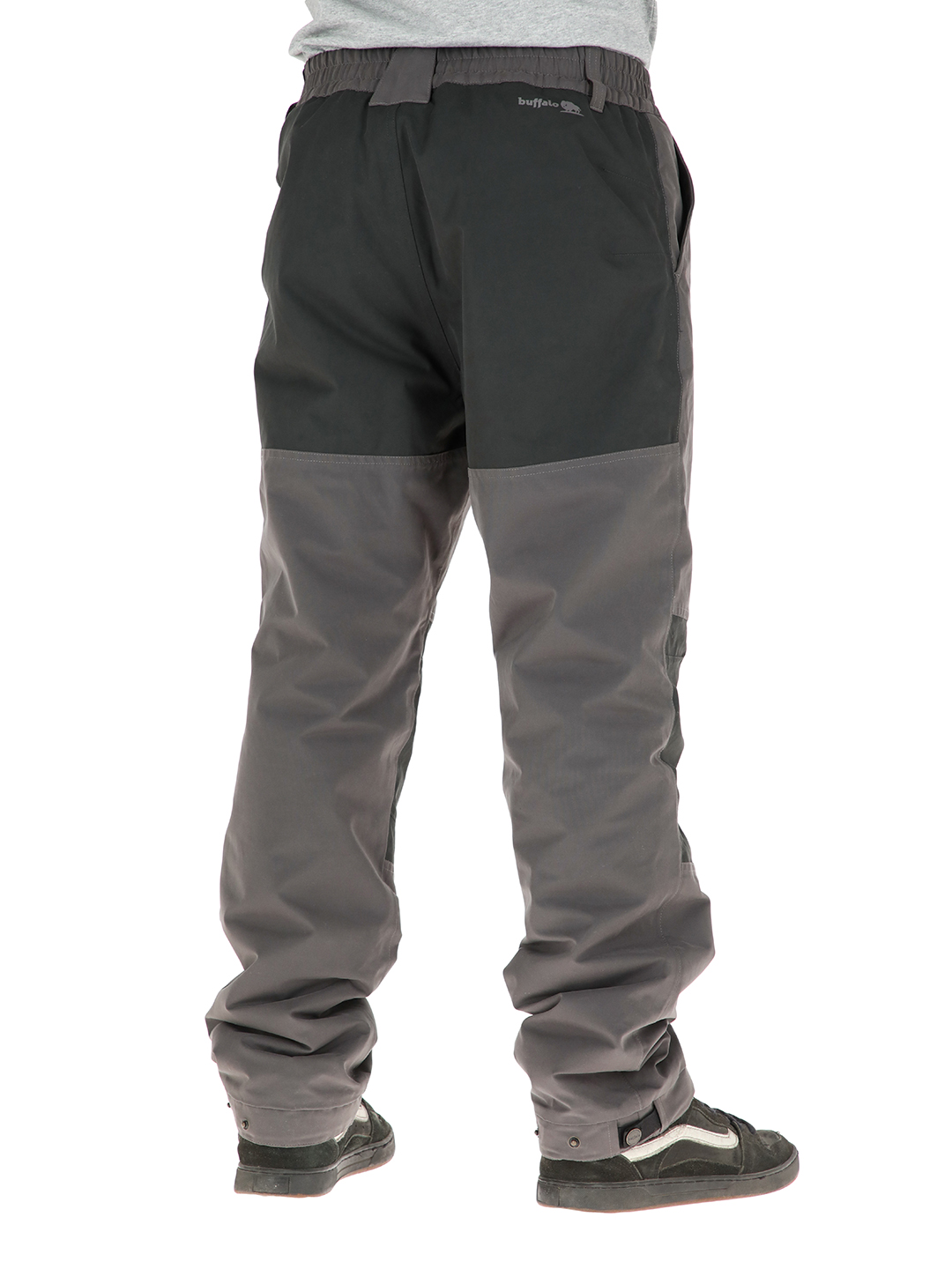 PANTALON IMPERMEABLE REVERSIBLE CAMALEON HOMBRE GRIS BUFFALO - 3
