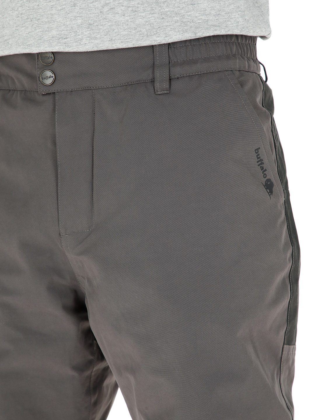 PANTALON IMPERMEABLE REVERSIBLE CAMALEON HOMBRE GRIS BUFFALO - 4