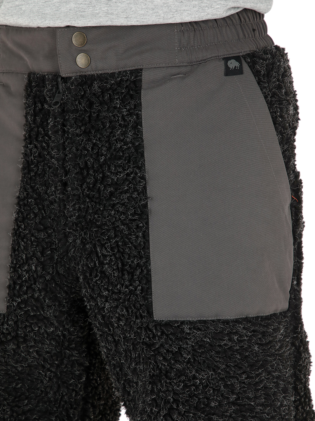 PANTALON IMPERMEABLE REVERSIBLE CAMALEON HOMBRE GRIS BUFFALO - 8