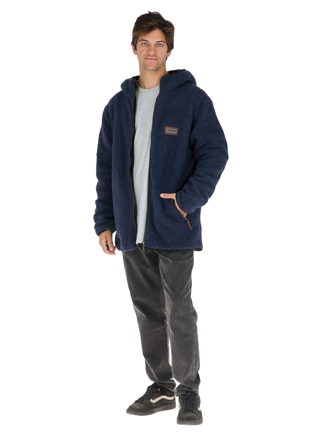 CHAQUETA CHIPORRO HOMBRE AZUL MARINO BUFFALO - 2
