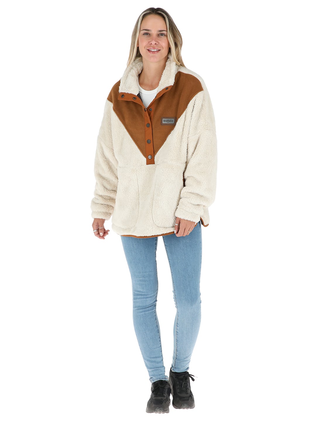 CHAQUETA MATU MUJER BEIGE BUFFALO - 2