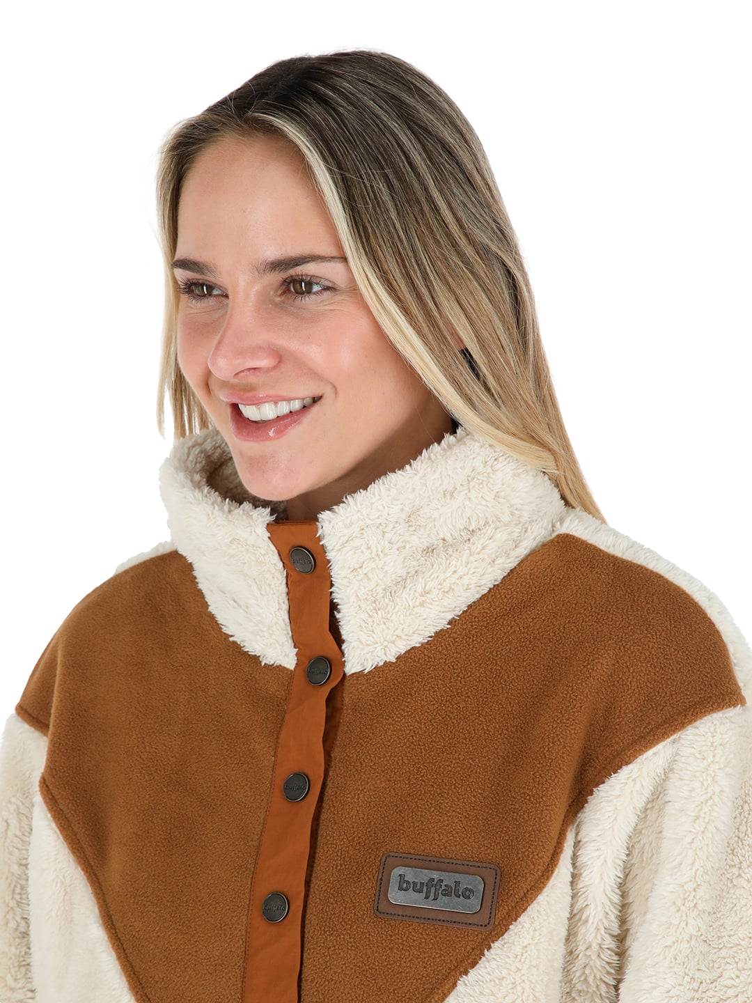 CHAQUETA MATU MUJER BEIGE BUFFALO - 4