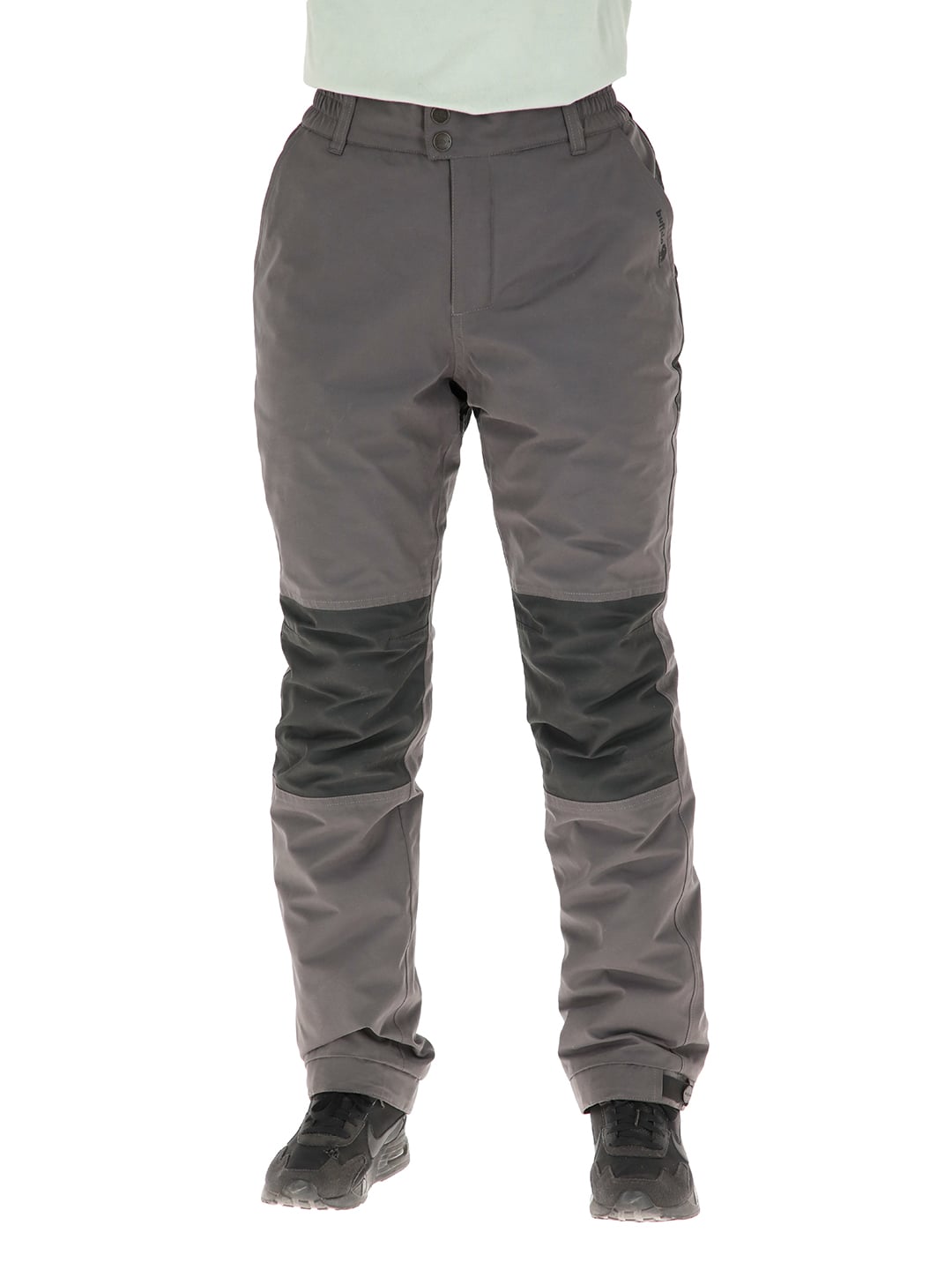 PANTALON IMPERMEABLE REVERSIBLE CAMALEON MUJER GRIS BUFFALO - 1