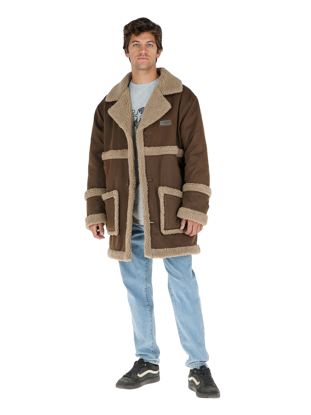 CHAQUETA ANKA HOMBRE EN COLOR CAFE BUFFALO - 2