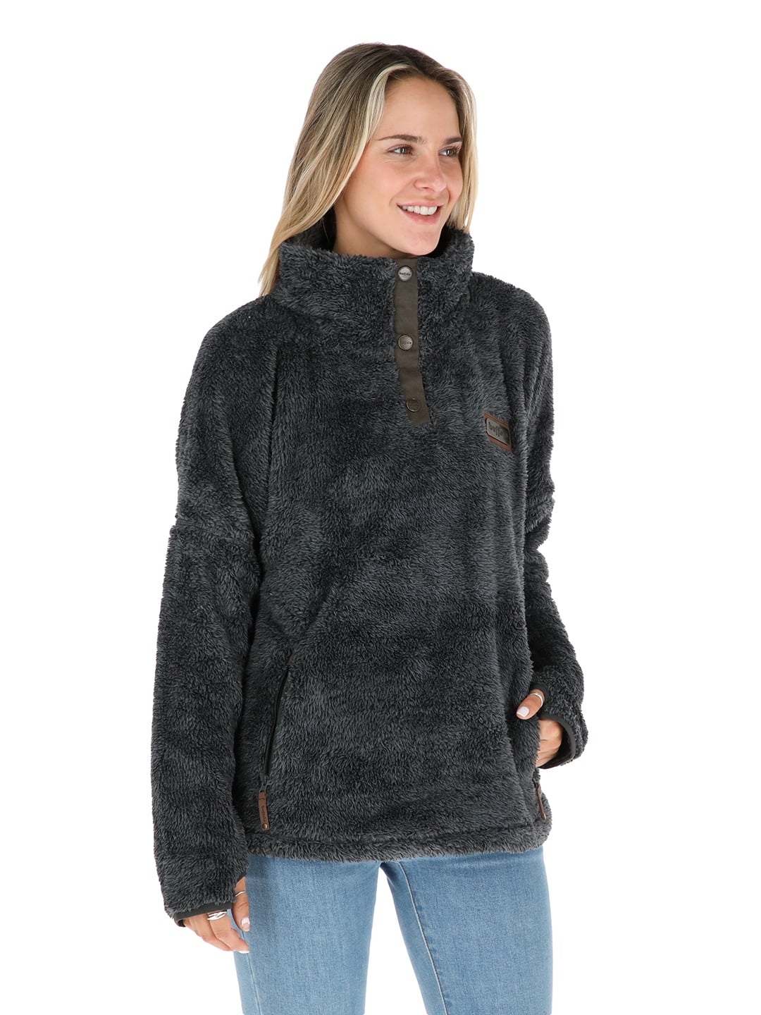 CHAQUETA NOMADA MUJER GRIS BUFFALO - 1