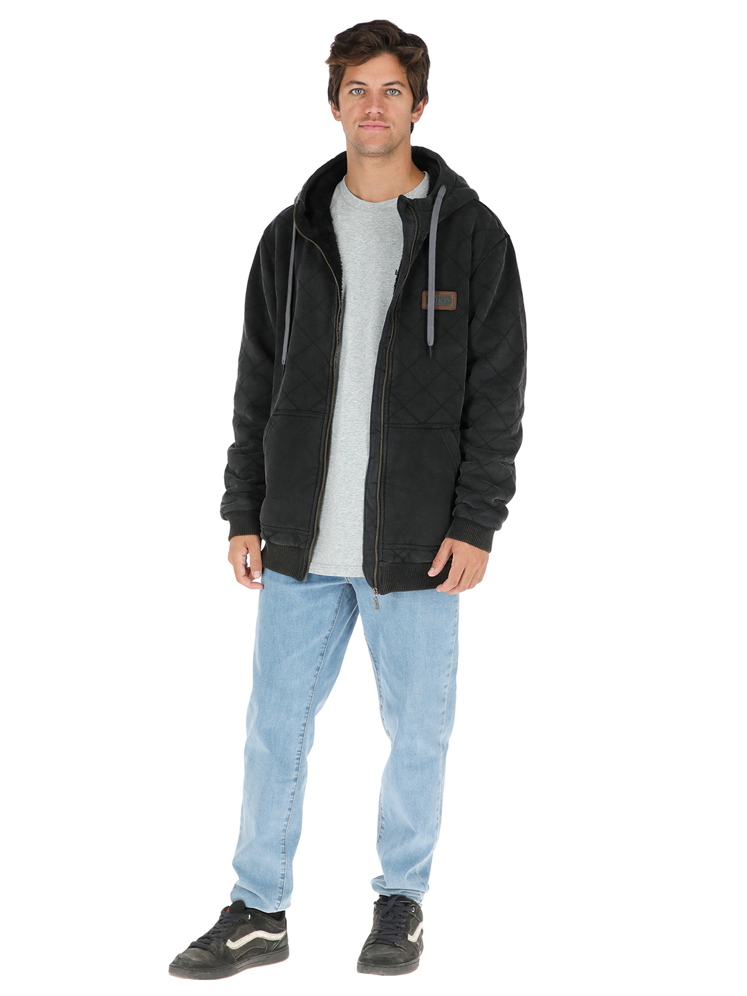 POLERON CHIPORRO HOMBRE EN COLOR NEGRO BUFFALO - 2