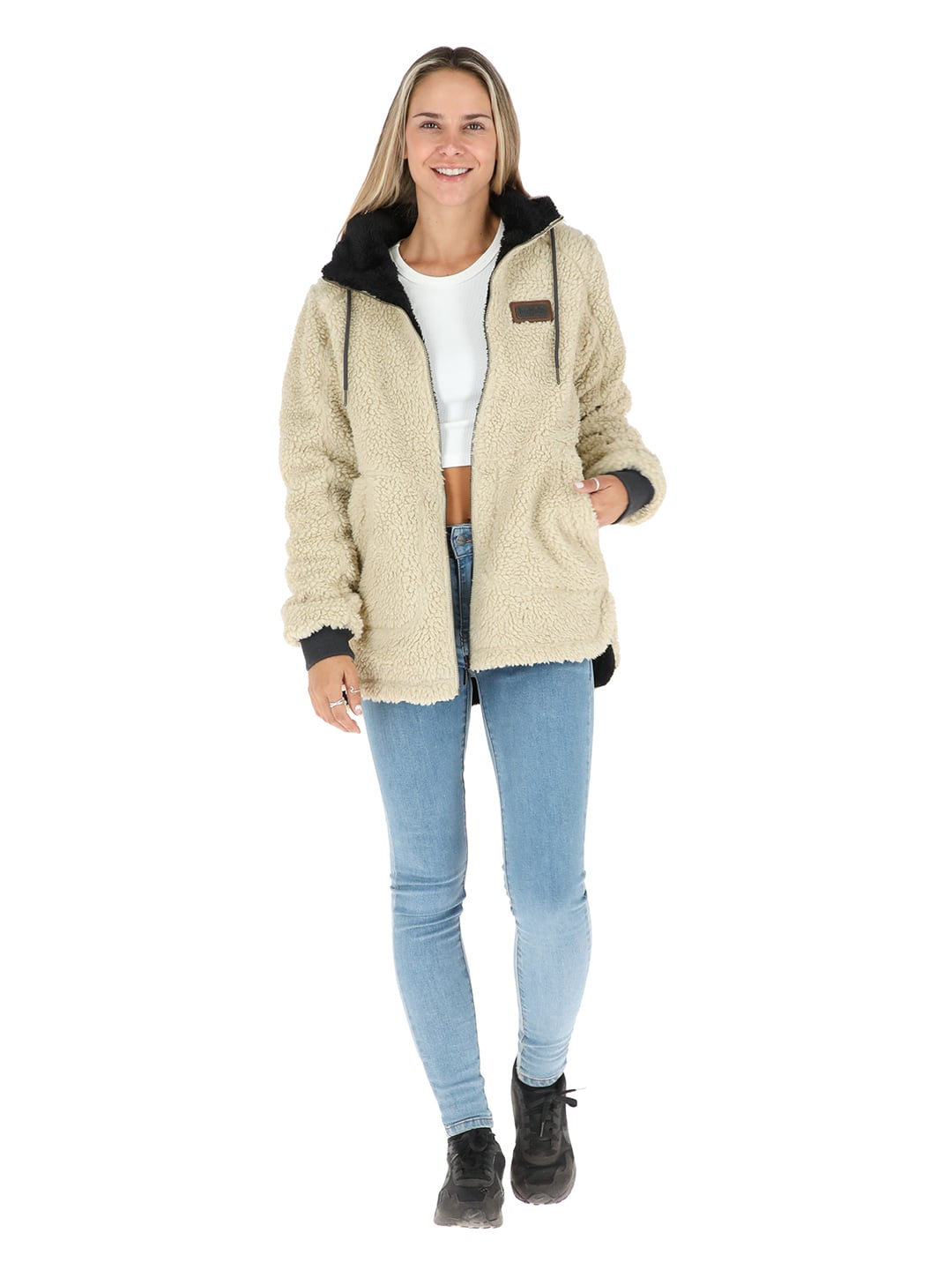 CHAQUETA LEMU MUJER CRUDO BUFFALO - 2