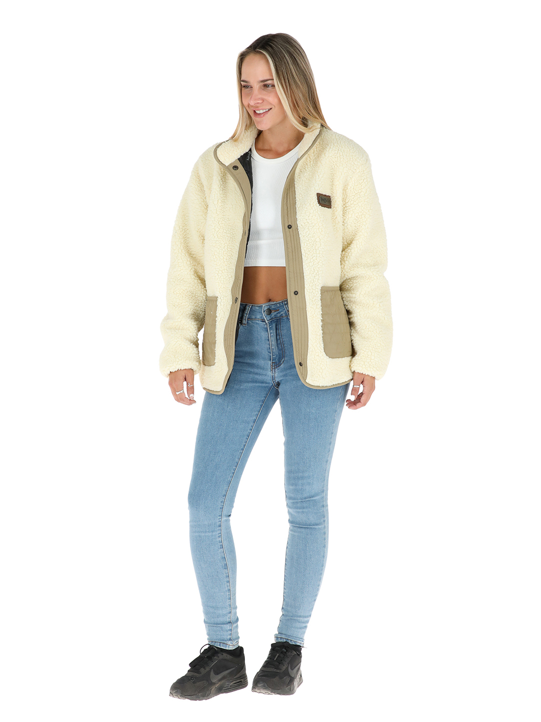 CHAQUETA PETI MUJER CRUDO BUFFALO - 2
