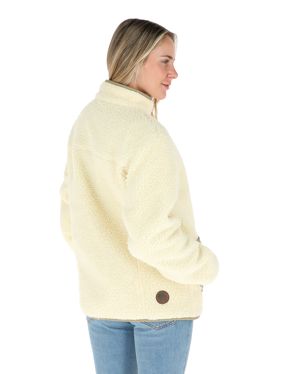 CHAQUETA PETI MUJER CRUDO BUFFALO - 3
