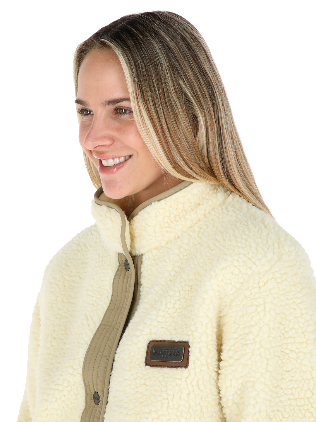 CHAQUETA PETI MUJER CRUDO BUFFALO - 4