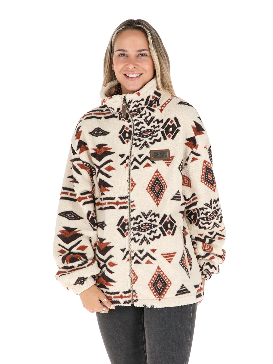 POLAR AMARU MUJER BEIGE BUFFALO - 1