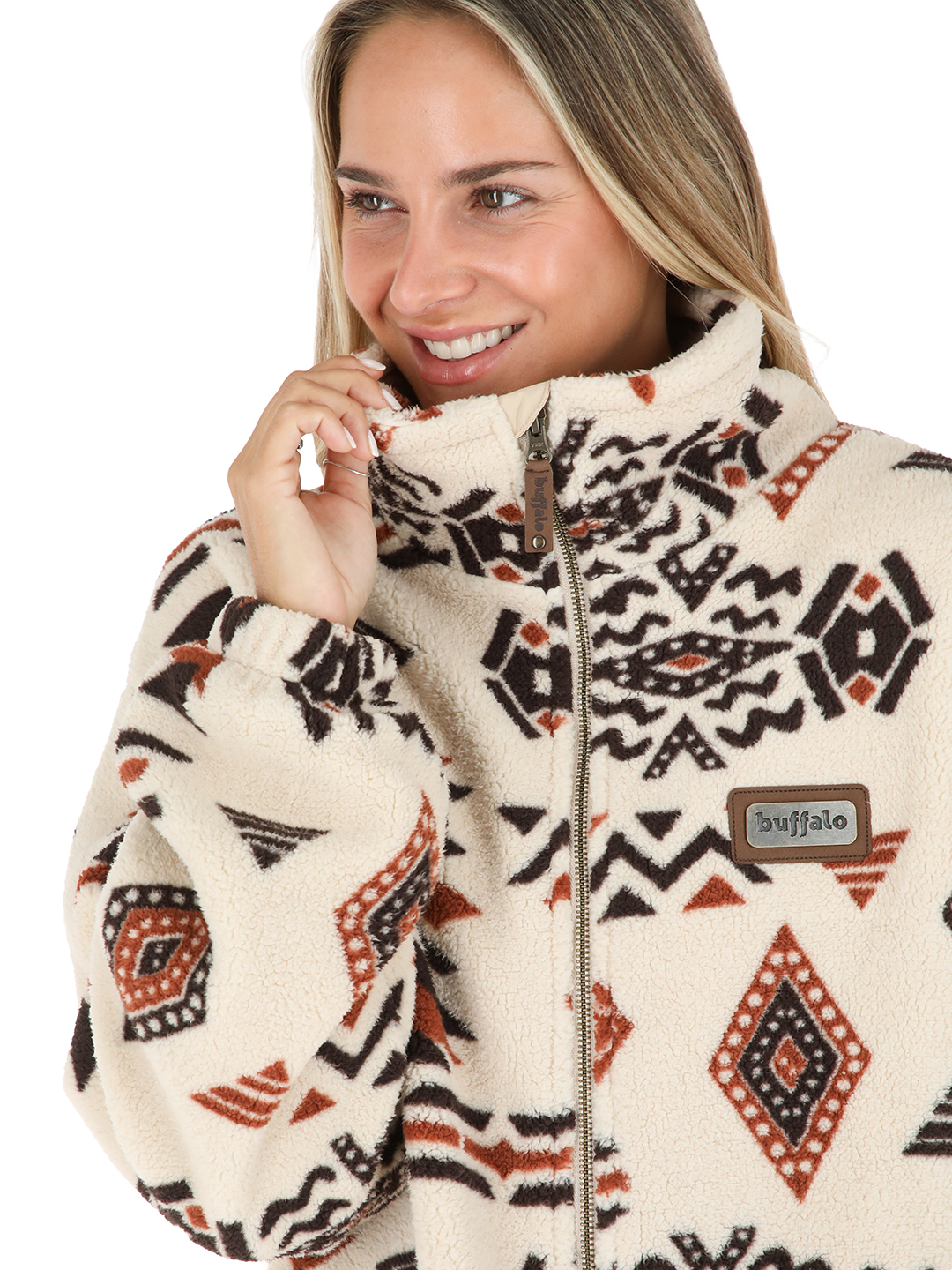 POLAR AMARU MUJER BEIGE BUFFALO - 4
