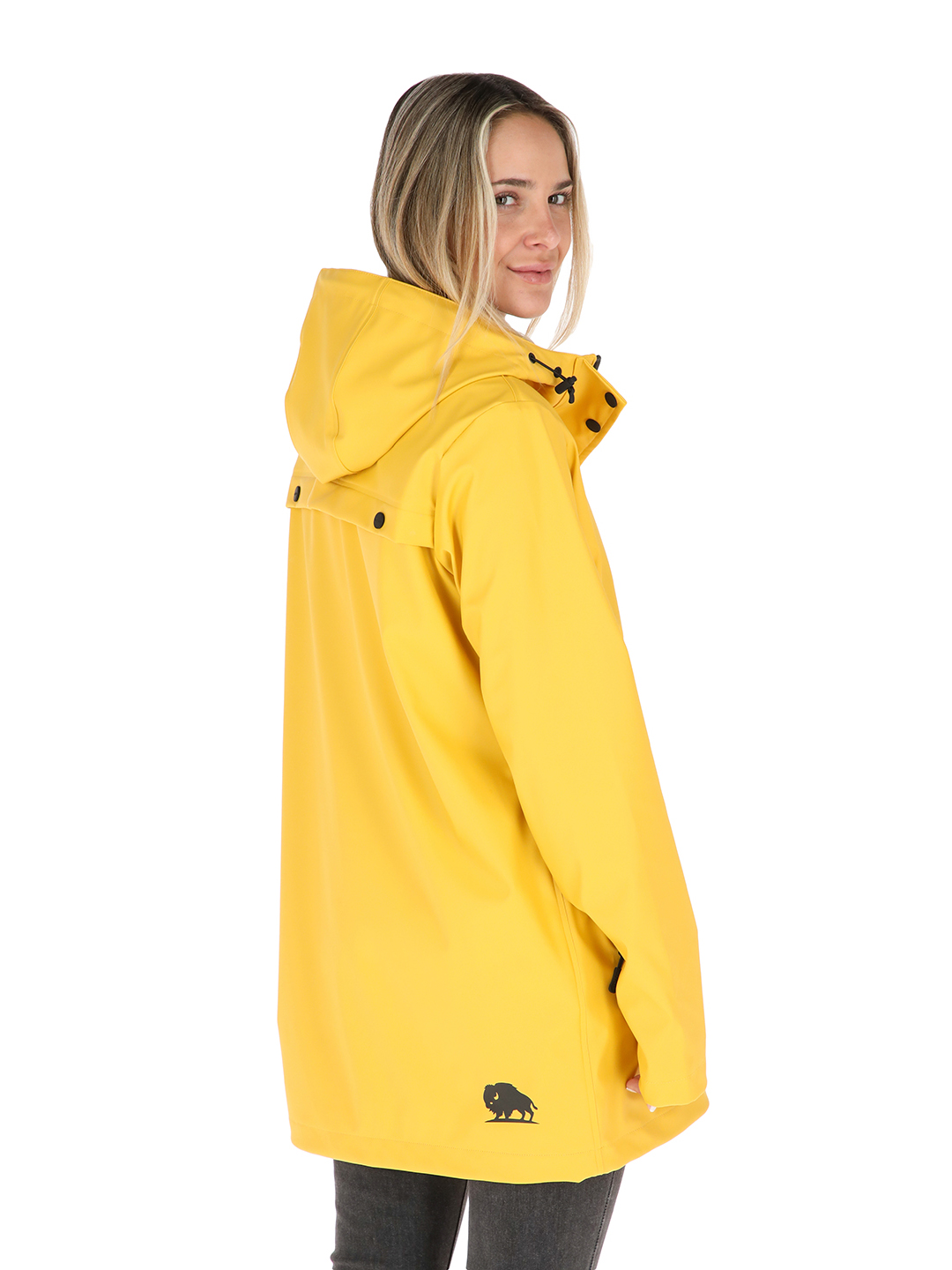 IMPERMEABLE RAINCOAT MUJER EN COLOR AMARILLO BUFFALO - 3