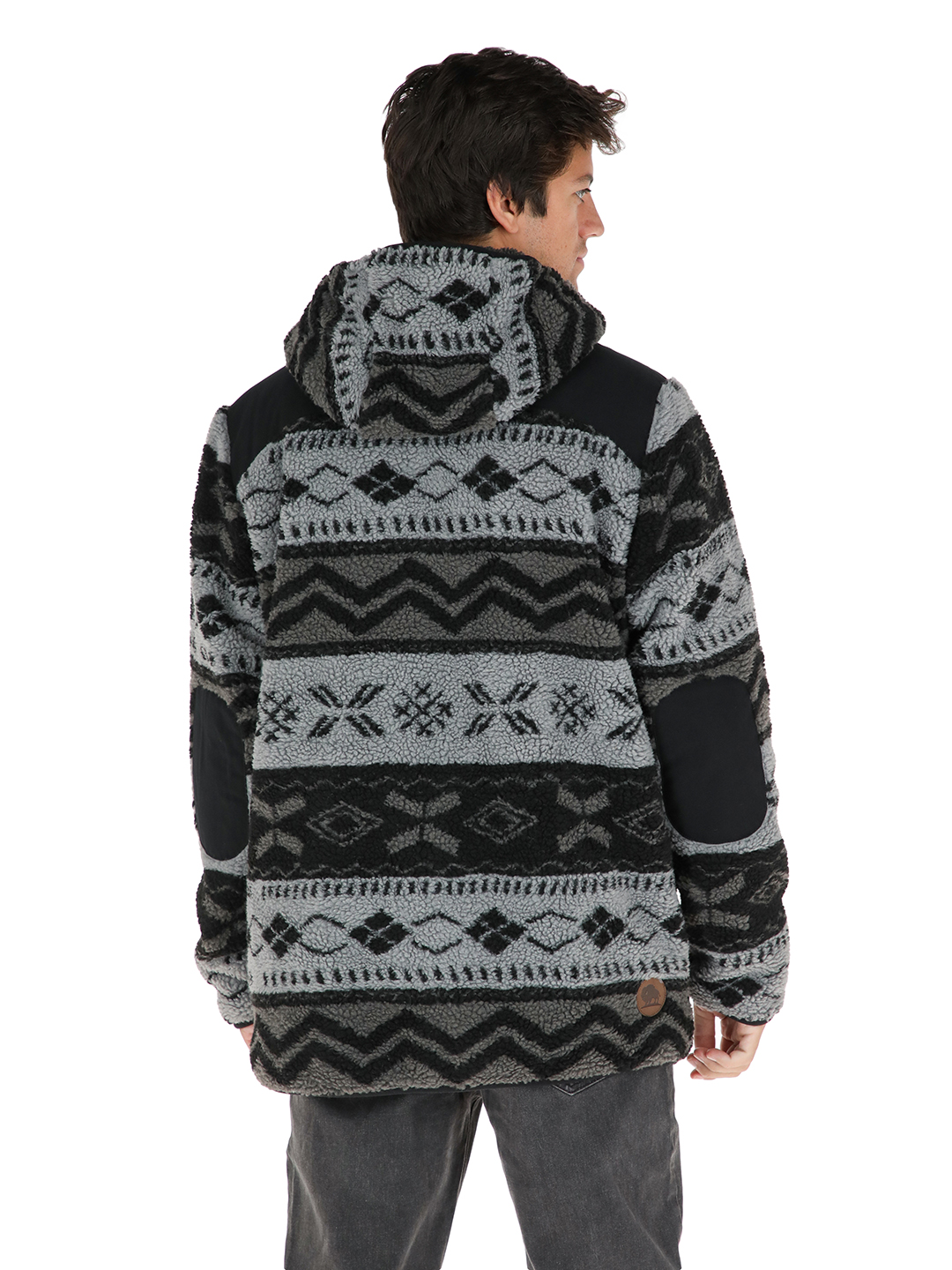 CHAQUETA CHIPODOS PRINT HOMBRE GRIS BUFFALO - 3