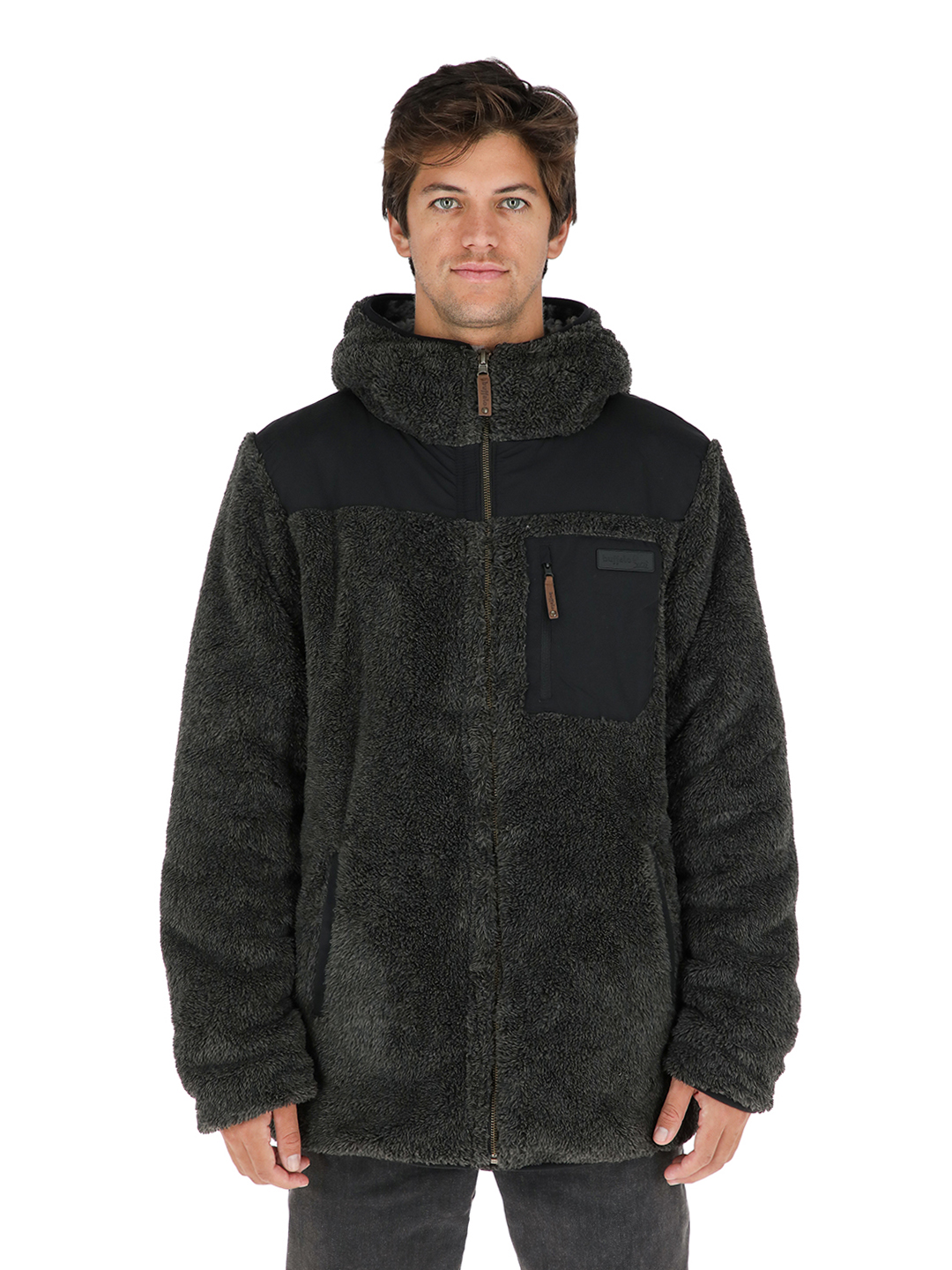 CHAQUETA CHIPODOS PRINT HOMBRE GRIS BUFFALO - 5