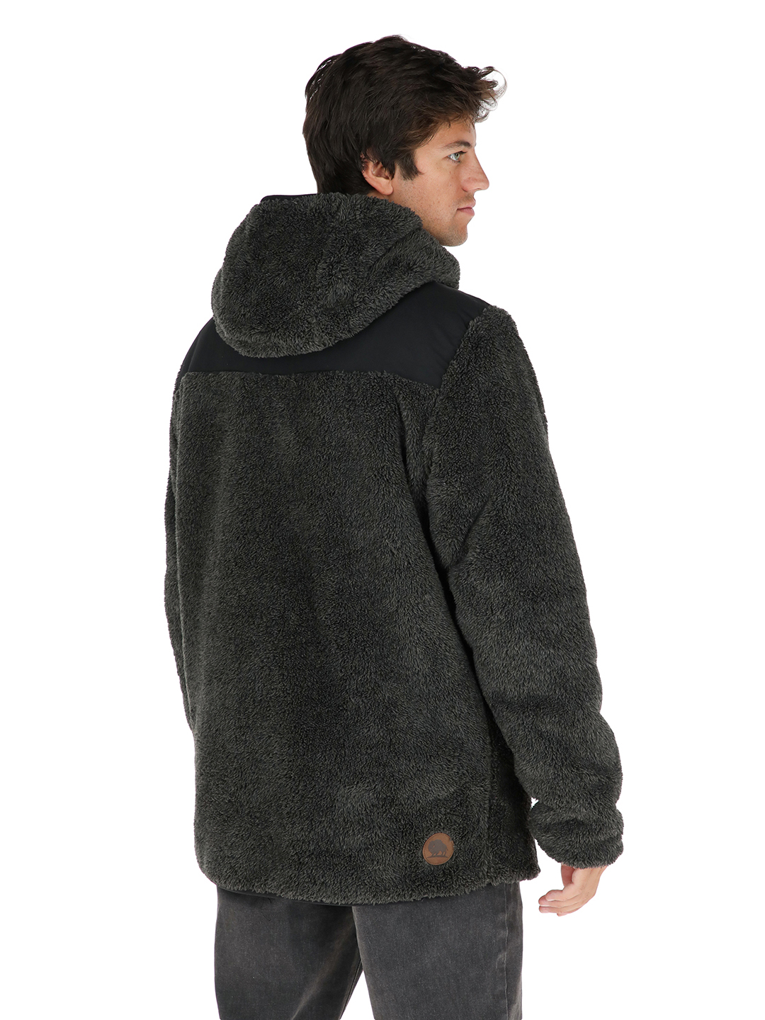 CHAQUETA CHIPODOS PRINT HOMBRE GRIS BUFFALO - 7