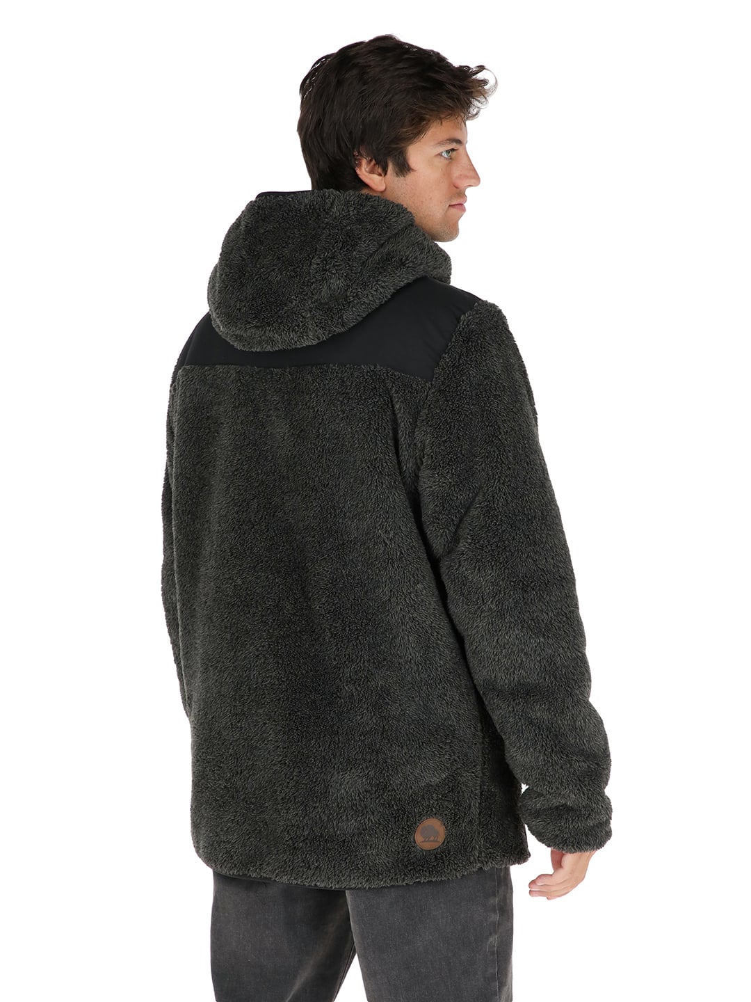 CHAQUETA CHIPODOS PRINT HOMBRE GRIS BUFFALO - 7