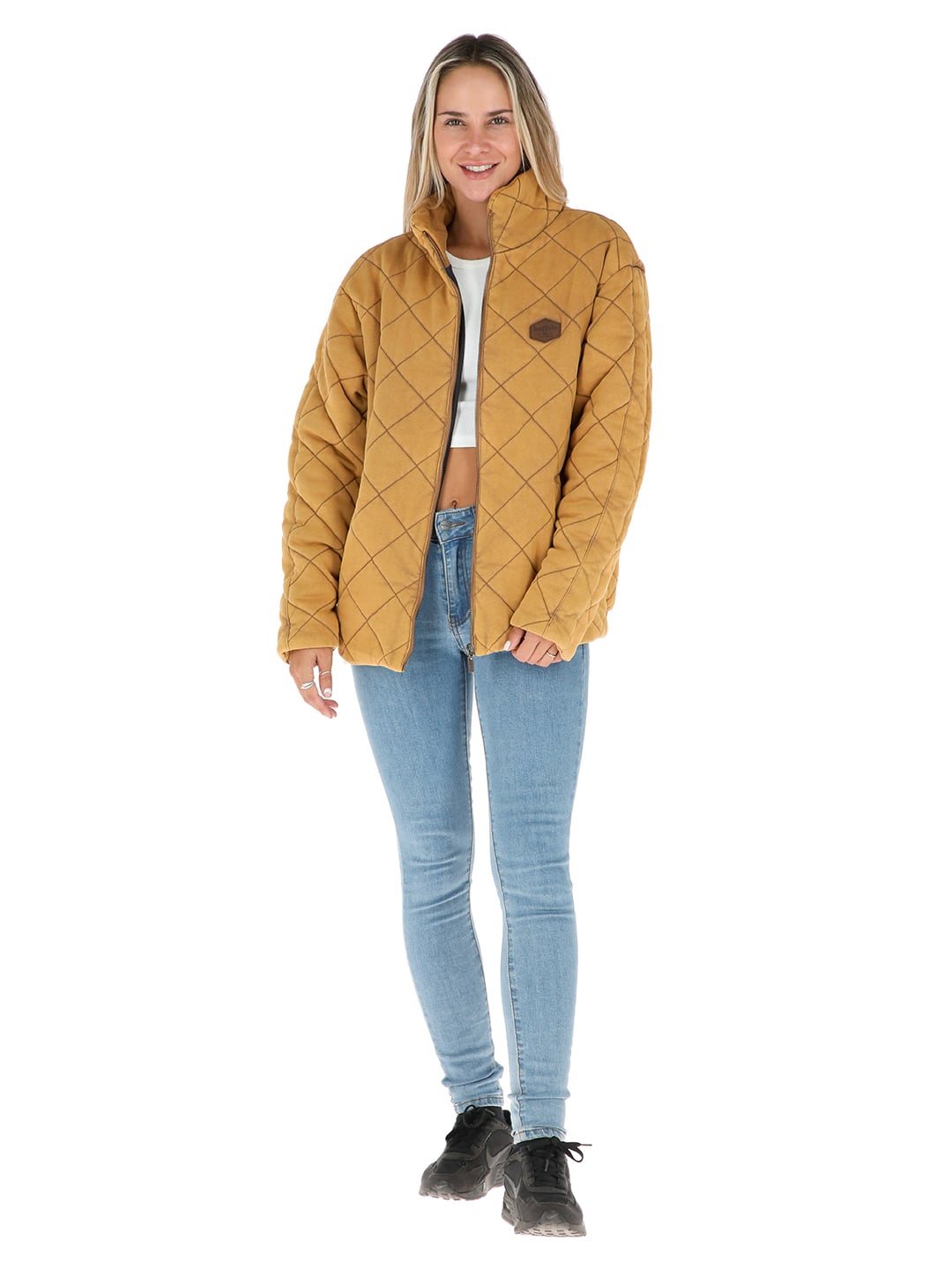 CHAQUETA BOSCO MUJER MOSTAZA BUFFALO - 2