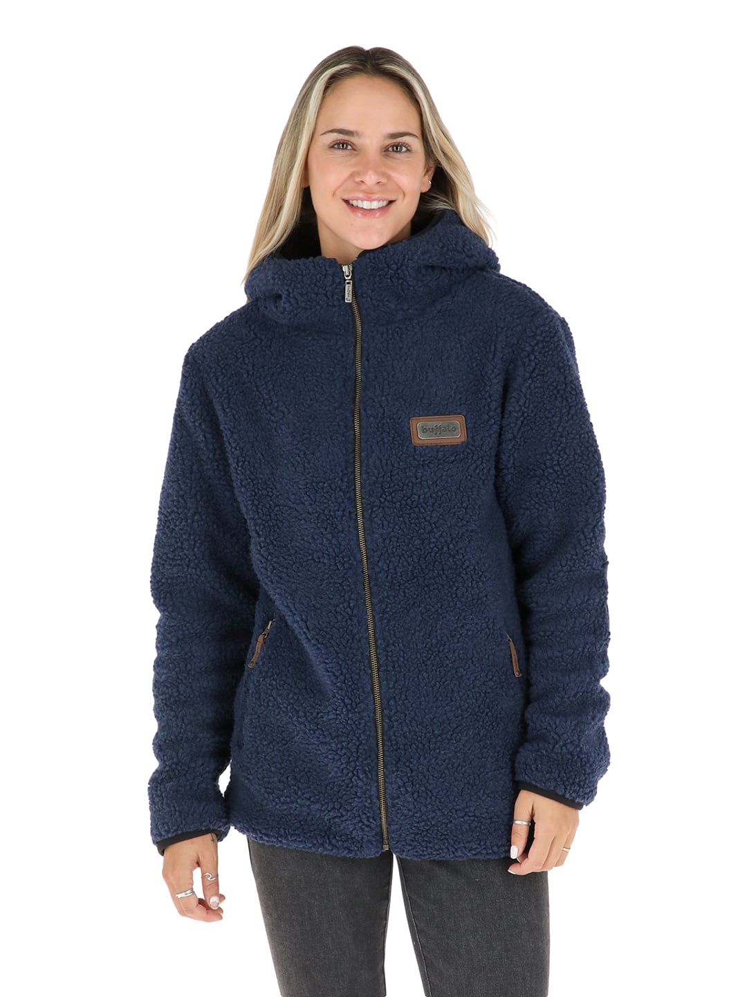 CHAQUETA CHIPORRO MUJER AZUL MARINO BUFFALO - 1