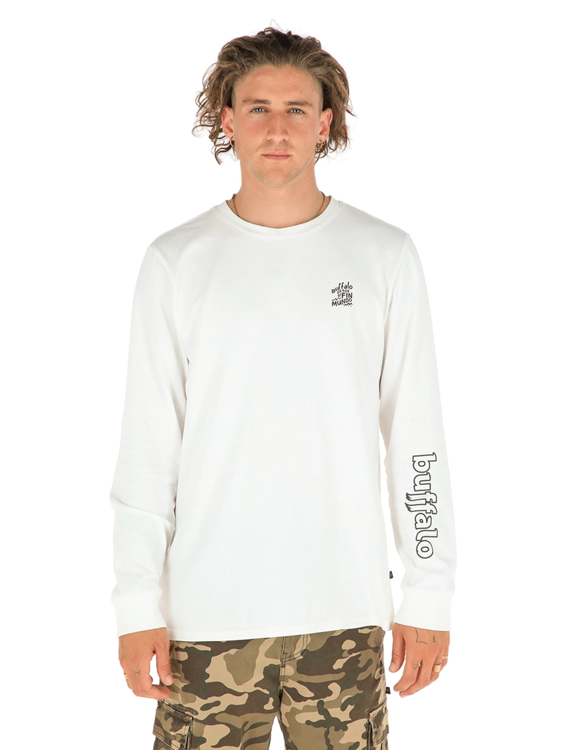 POLERA MANGA LARGA GUAYACAN HOMBRE BUFFALO - 1