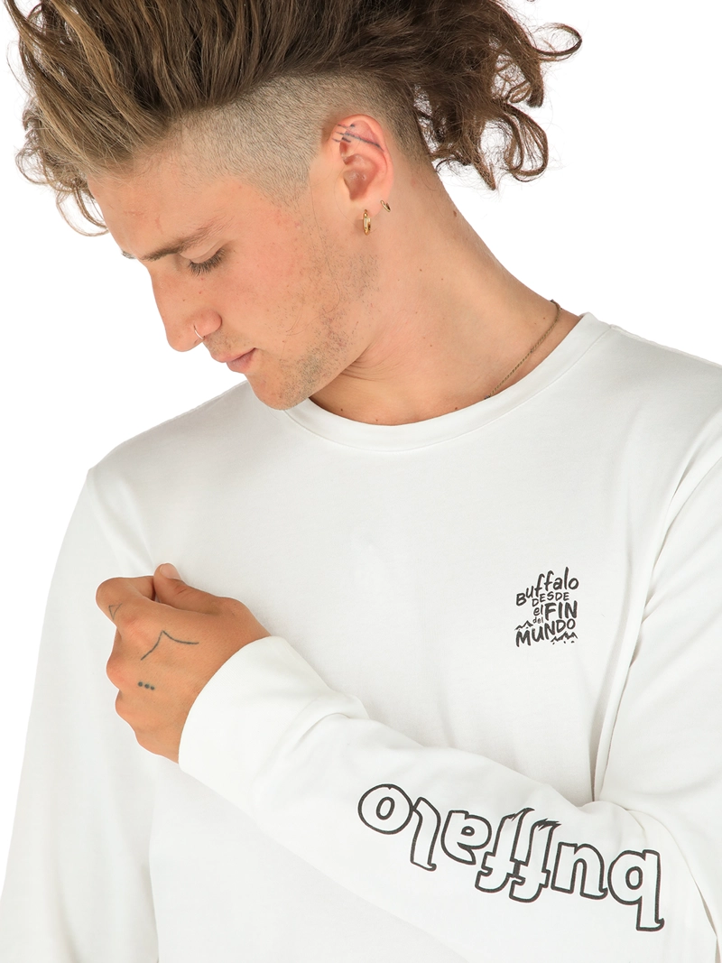 POLERA MANGA LARGA GUAYACAN HOMBRE BUFFALO - 4