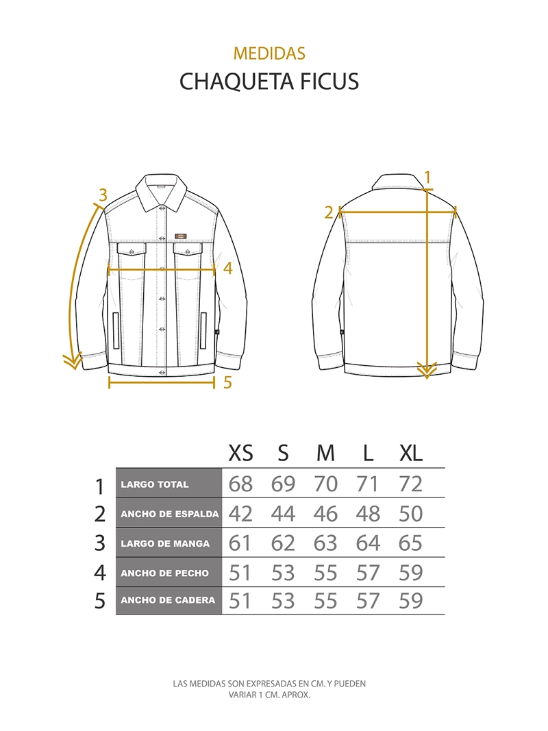 CHAQUETA FICUS MUJER BUFFALO - 5
