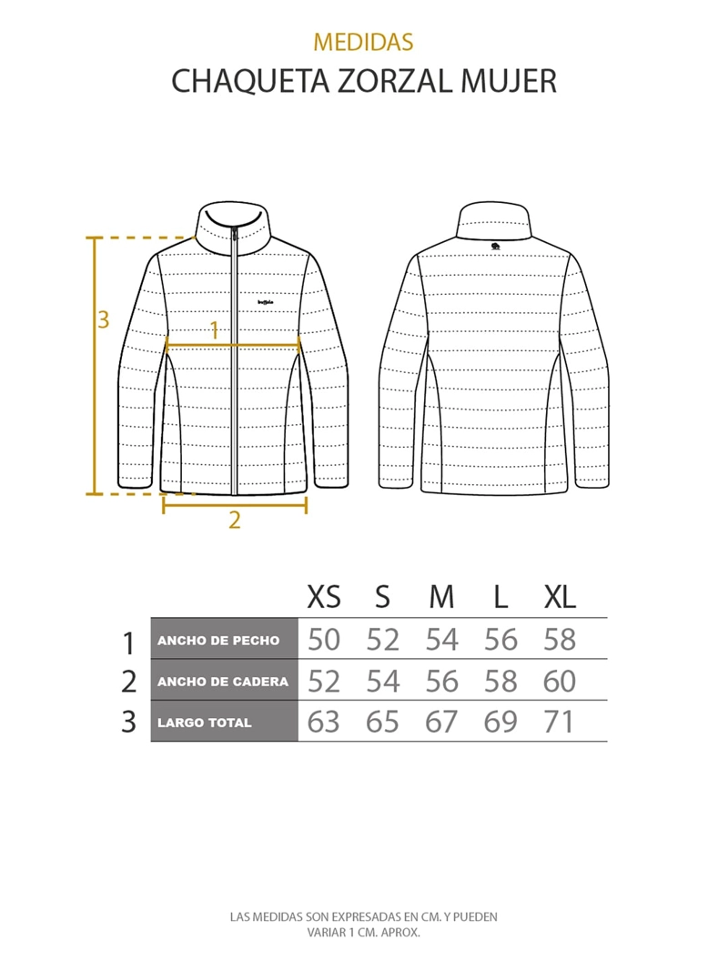 CHAQUETA INSULADA ZORZAL MUJER BUFFALO - 5