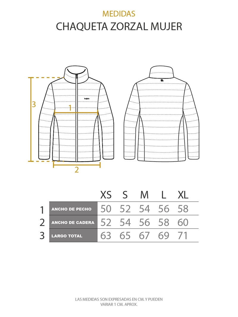 CHAQUETA INSULADA ZORZAL MUJER BUFFALO - 5
