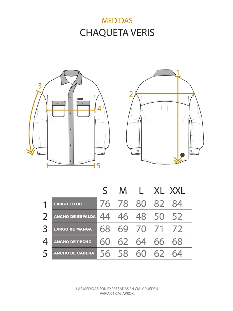CHAQUETA VERIS HOMBRE BUFFALO - 5
