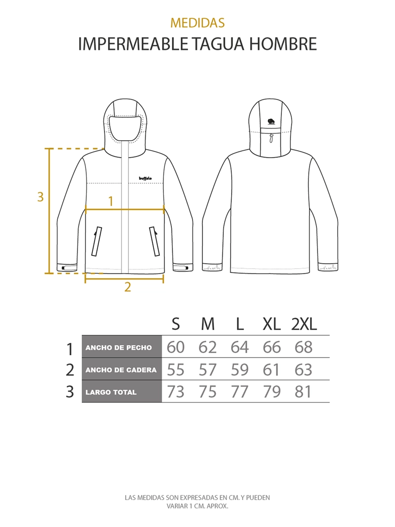 IMPERMEABLE TAGUA HOMBRE BUFFALO - 5