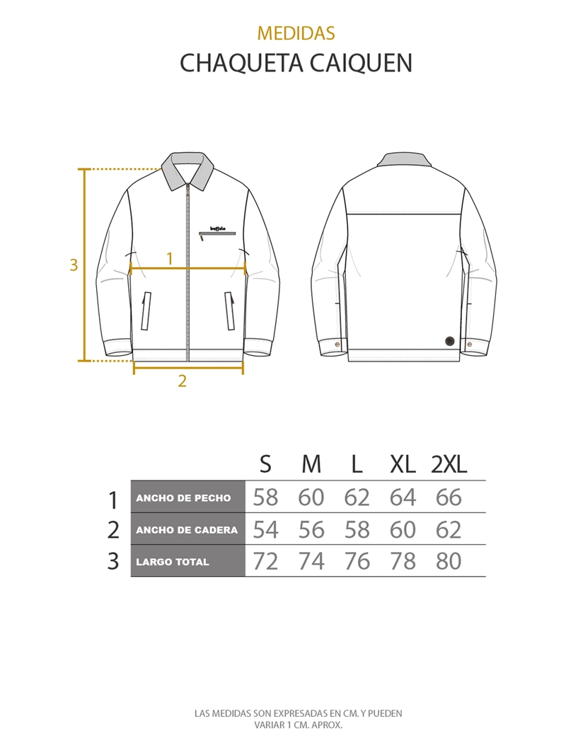 CHAQUETA ACOLCHADA CAIQUEN HOMBRE BUFFALO - 5