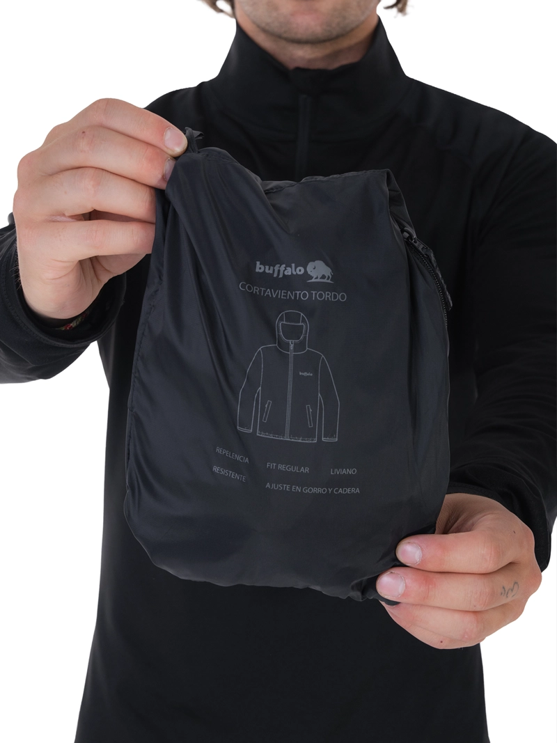 CORTAVIENTO TORDO HOMBRE BUFFALO - 6