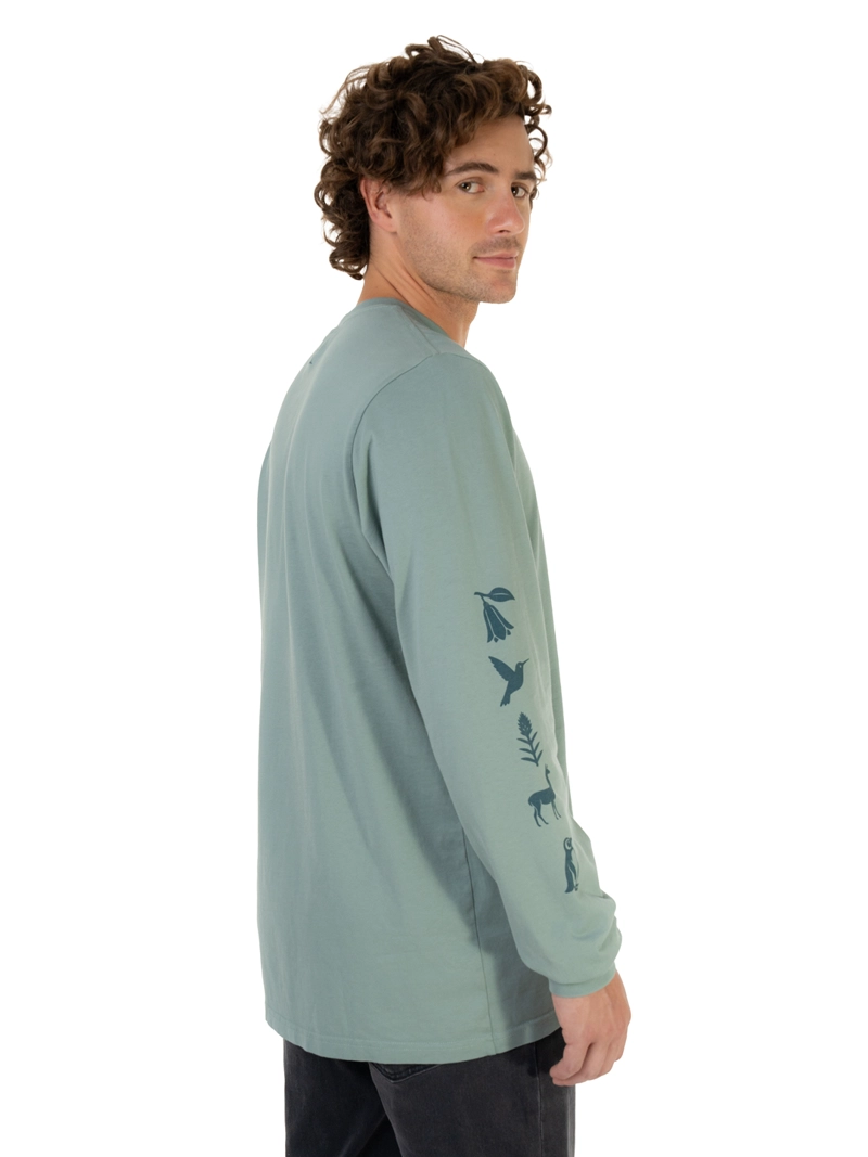 POLERA MANGA LARGA TIERRA SUR HOMBRE BUFFALO - 3