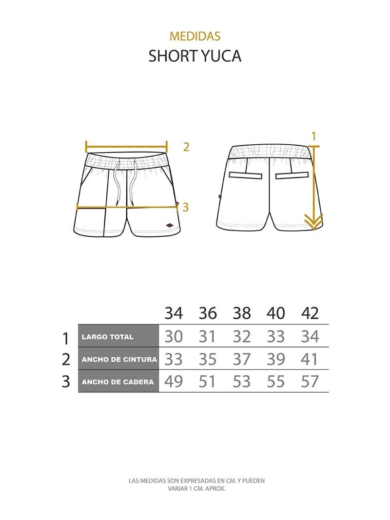 SHORT YUCA MUJER BUFFALO - 5