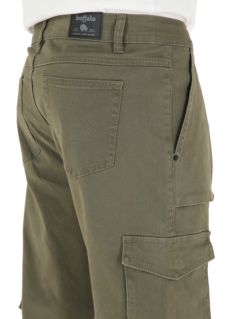 PANTALON CARGO MUJO HOMBRE BUFFALO - 4