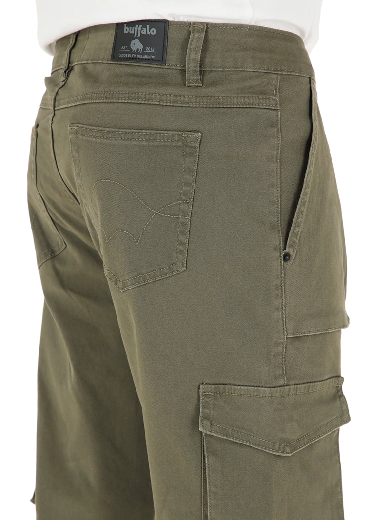 PANTALON CARGO MUJO HOMBRE BUFFALO - 4