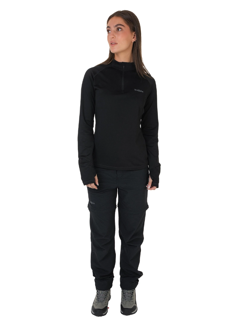 PANTALON DE TREKKING DESMONTABLE QUELTEHUE MUJER BUFFALO - 2