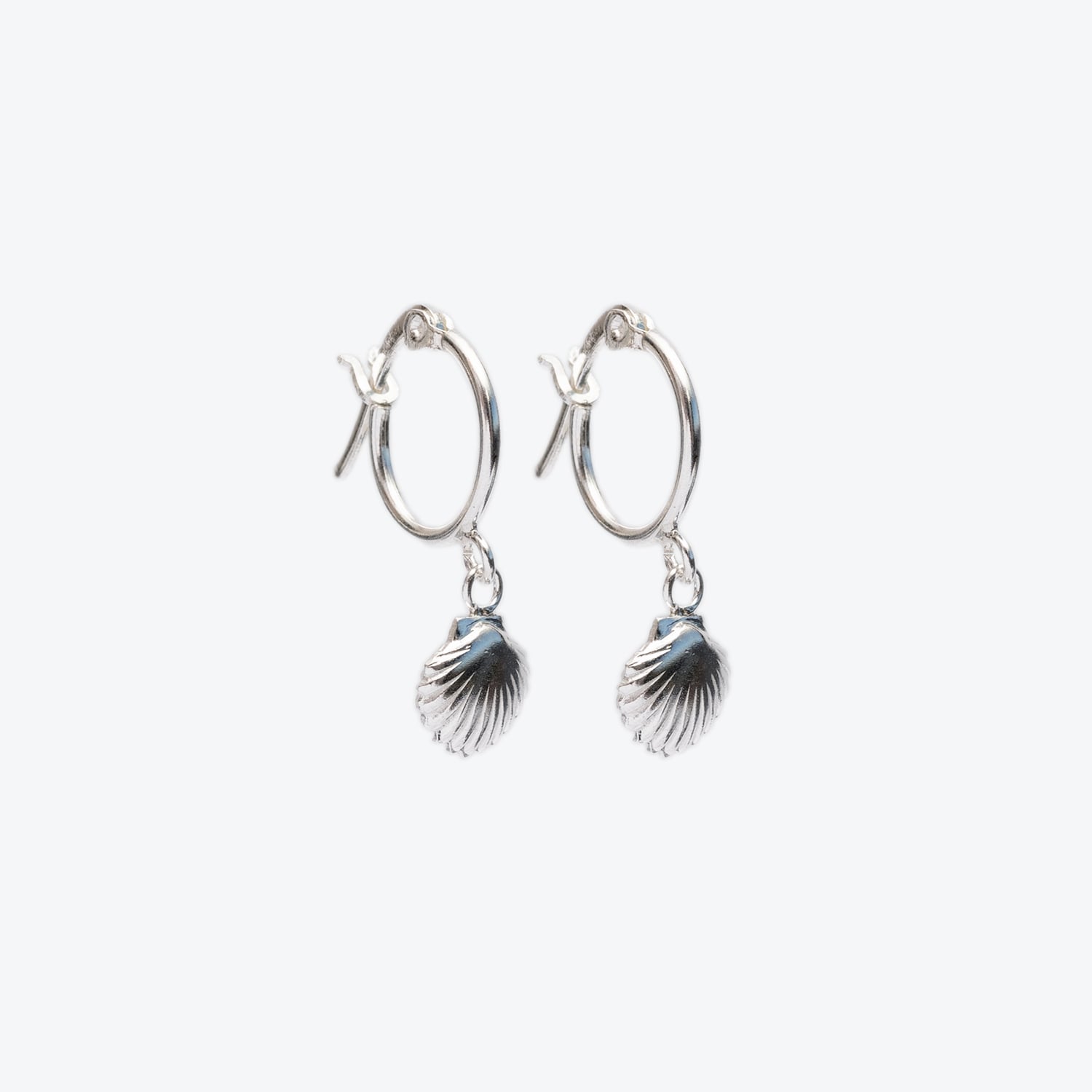 AROS LA GARZA MUJER PLATA CONCHITA - 1